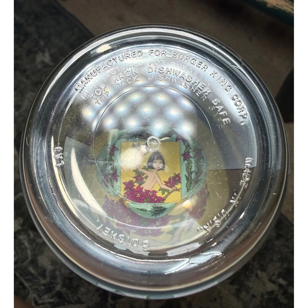 Disney JUNGLE BOOK Collector Series Burger King Coca-Cola Promo Cup 1994 In Box